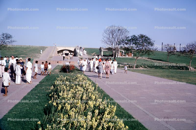 Gandhi's Tomb, New Delhi, Path, Walkway