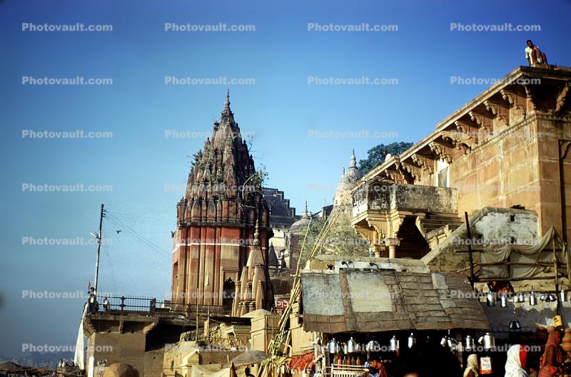 Buildings, Temples, Varanasi, Benares