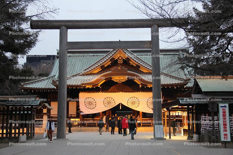 Torii Gate, building, shrine, temple