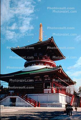 Pagoda, temple, shrine, building, Narita