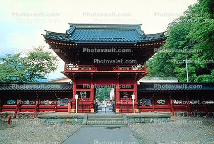 Pagoda, Gate, Entrance, Nikko