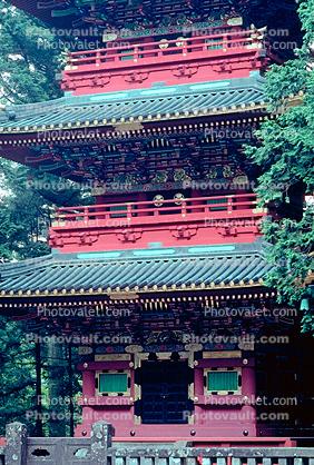 Pagoda, Toshogu Shrine, building, shrine, temple, Nikko