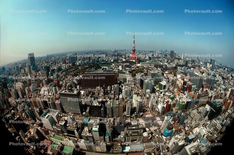 Tokyo Skyline, Buildings, Tower