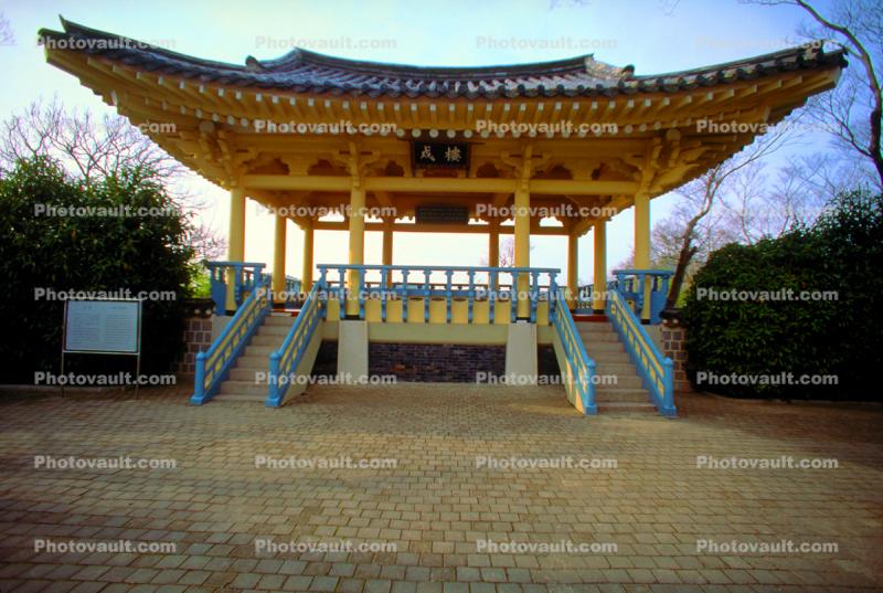 Pagoda, sacred place, stairs, steps