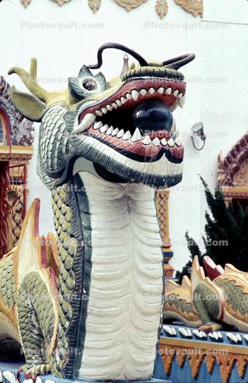 Dragon, teeth, neck, Penang