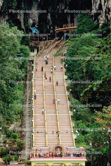 steps, stars, Batu Caves, Stairs, Hindu shrine, Batumalai Sri Subramaniar Swamy Devasthanam, Famous landmark, Kuala Lumpur