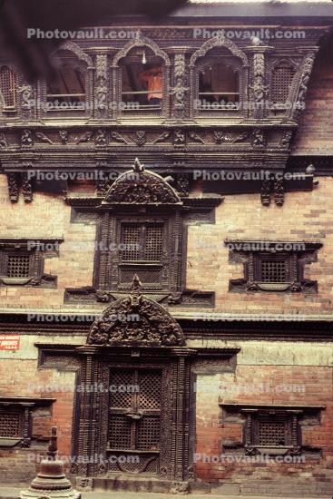 Unique, Door, Building, Windows, Kathmandu