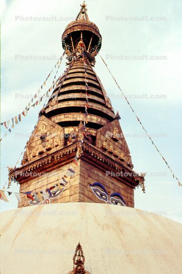 Bodnath Stupa, Kathmandu, Swayambhunath Stupa, Sacred Place, Buddhist Shrine, temple, building