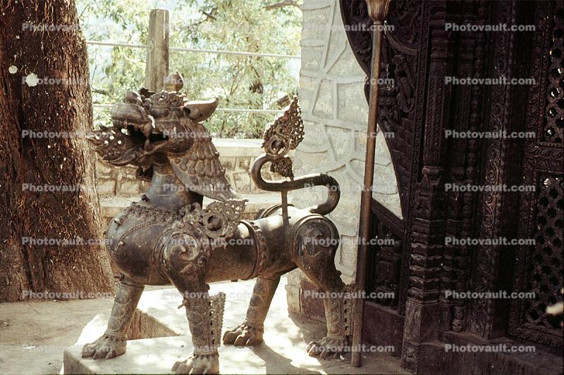 Dragon, Statue, Pokhara