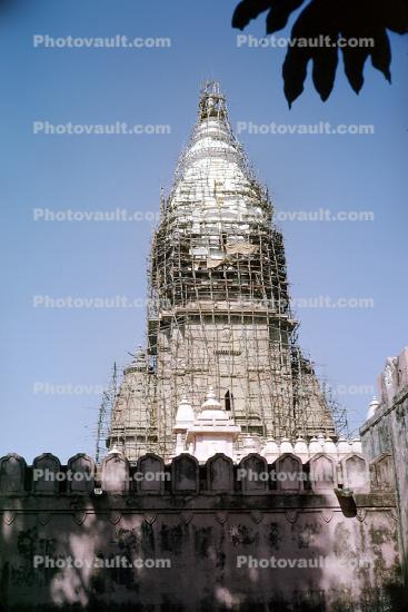 Scaffolding, Tower, Building, Temple, Kathmandu