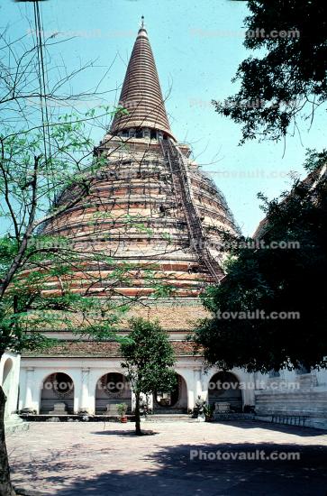 Temple, Stupa, Dome, Sacred Place, Buddhist Shrine, building