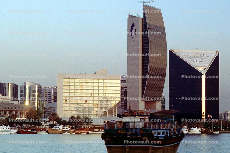 National Bank Of Dubai building, Skyscraper, Dubai, UAE, United Arab Emirates