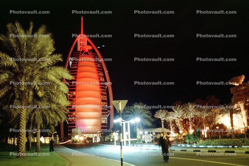 Burj Al Arab, Tower of the Arabs, Hotel, Dubai, UAE, United Arab Emirates