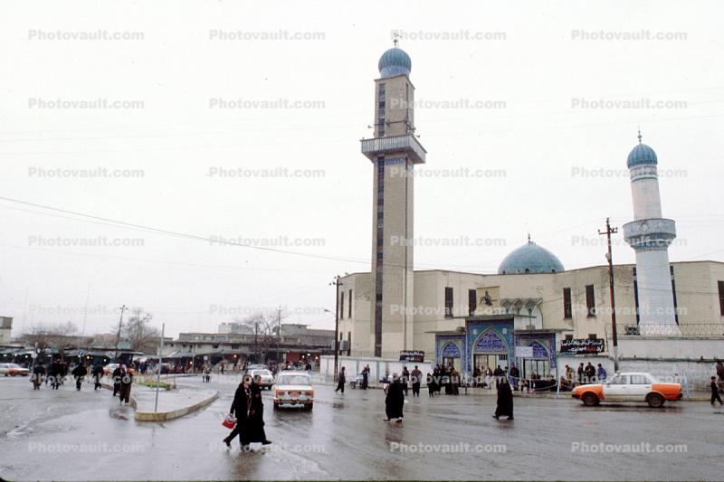 Mosque, Minaret, Sulaymaniyah, Kurdistan