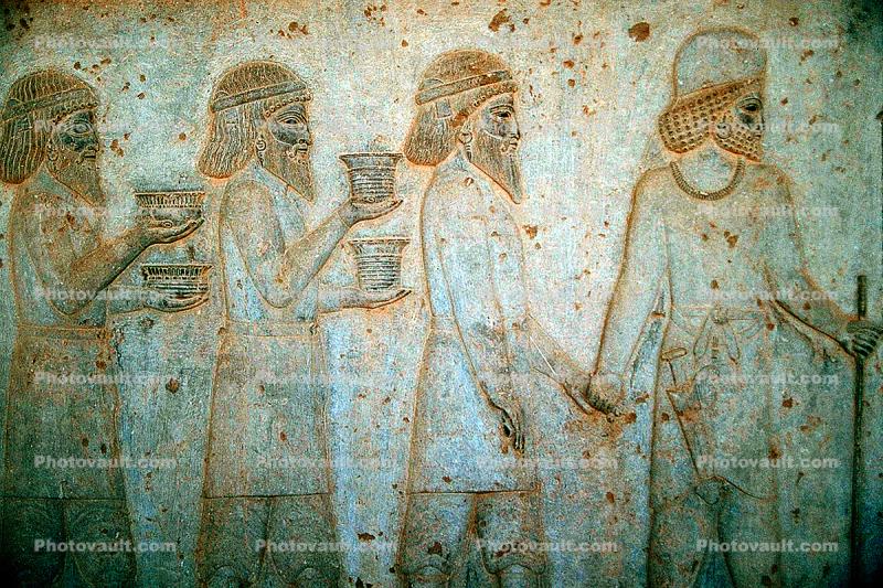 bar-Relief, Persepolis (Tahkte Jamshid), near Shiraz