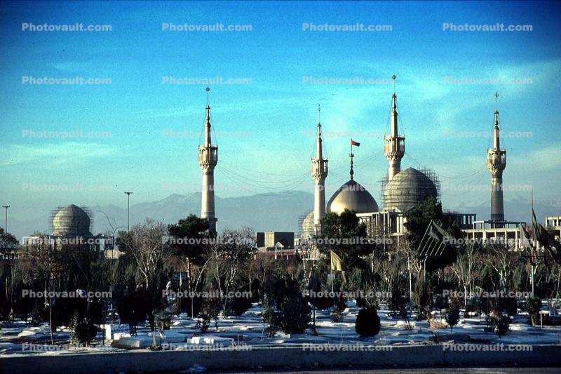 Imam Khomeini Mausoleum, Mosque, Plaza, Minaret, Tehran
