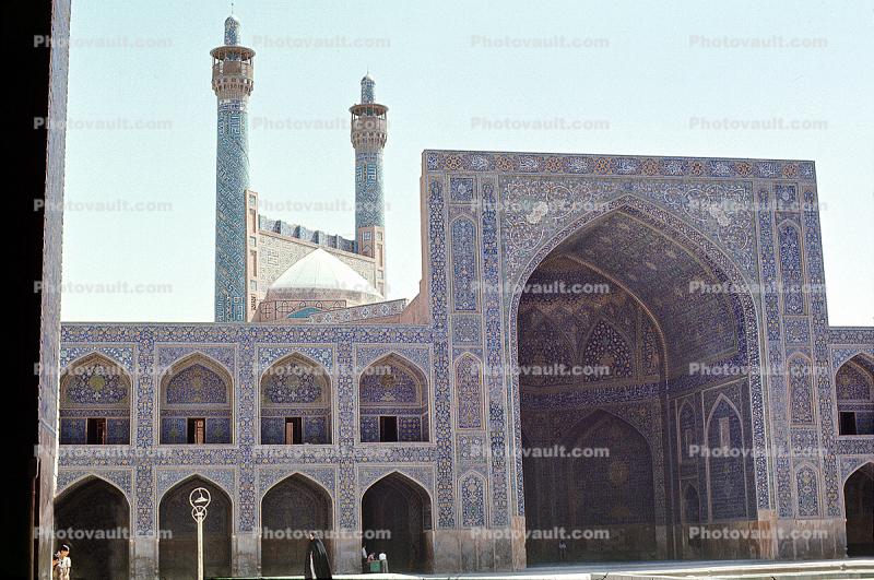 Jameh Mosque, J meh Mosque of Isfah n, Esfahan, landmark, minaret