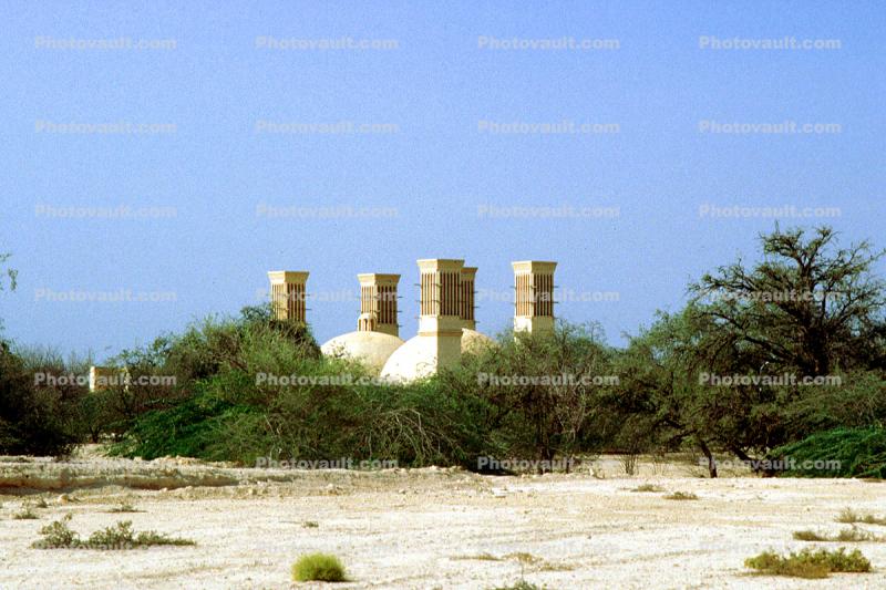Payab, Water Storage (Ab-Anbar), Dome building with four towers, Kish Island, Hormozgan Province, Persian Gulf