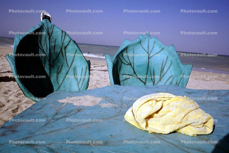 beach, chairs, table, towel, resort, Kish Island, Hormozgan Province, Persian Gulf
