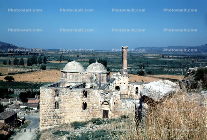 Church, monastery, building, domes, Ephesus