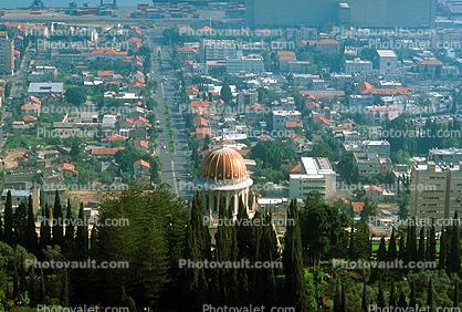 Baha'i Shrine and Gardens, Headquarters, homes, houses, buildings, Haifa
