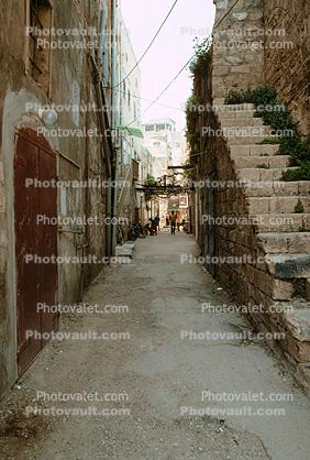 Alley, Stairs, Steps, Acre, Akko, alleyway