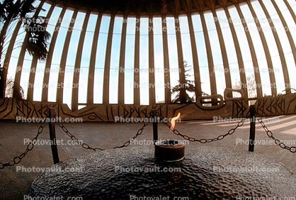 Eternal Flame, Yad Kennedy, John F Kennedy Memorial Building, Mateh Yehuda Region, near Jerusalem