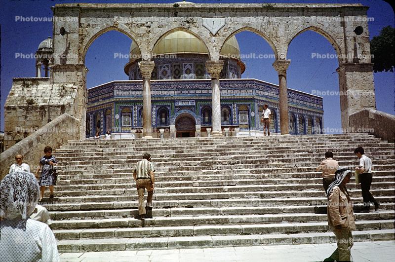 The Dome of the Rock on the Temple Mount, Islamic Shrine, Jerusalem