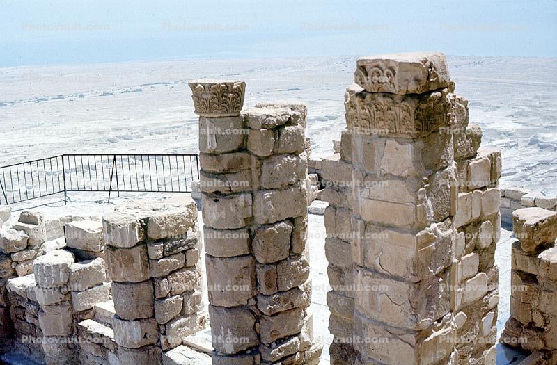 Masada, Ruins, Dead Sea