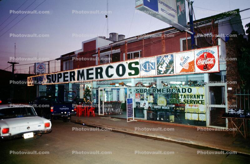 Supermerco's, Coca Cola Sign, Puerto Iguazu