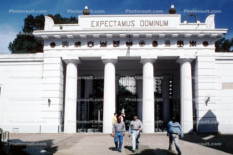Expectamus Dominum, Recoleta Cemetery, Landmark, Buenos Aires