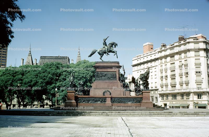 Monument to General Jose de San Mart?n, Plaza San Mart?n, Monumento al General San Martin, Buenos Aires