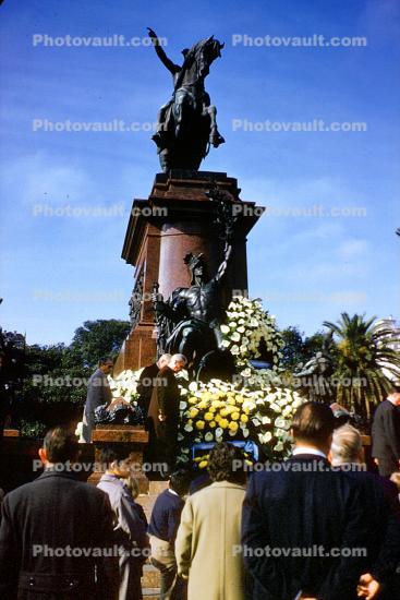 Sculpture, Landmark, Monument to General Jos? de San Mart?n, Plaza San Mart?n, Buenos Aires