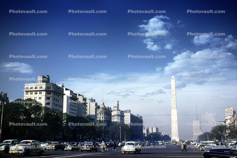 Obelisco de Buenos Aires, Obelisk, Street, Landmark, Plaza de la Rep?blica, (Republic Square)