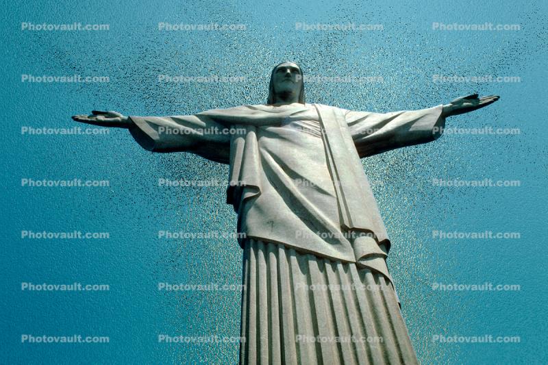 Christ the Redeemer, statue, landmark, Jesus Christ, Cristo Redentor, Rio de Janeiro