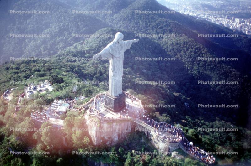 Cristo Redentor, Christ the Redeemer, statue, landmark, Corcovado Mountain, Jesus Christ, Rio de Janeiro