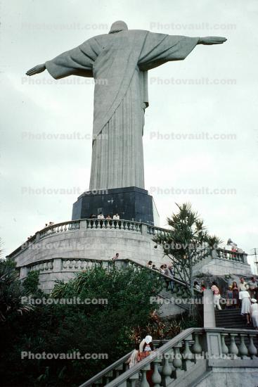 Christ the Redeemer, statue, Cristo Redentor, landmark, Corcovado Mountain, Jesus Christ, Rio de Janeiro