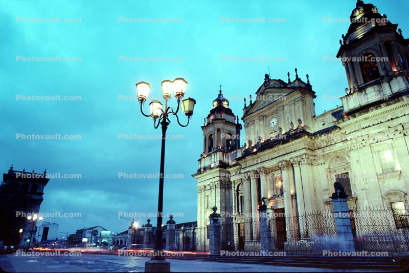 Catedral Primada Metropolitana, Metropolitan Cathedral, Parque Central, Guatemala City