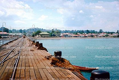 Banana Loading Pier, Puerto Armuelles, 1950s