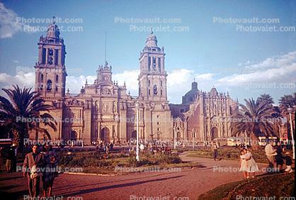 Cathedral of Mexico, The Metropolitan Cathedral of the Assumption of Mary of Mexico City, Catedral Metropolitana de la Asuncion de Maria, February 1950