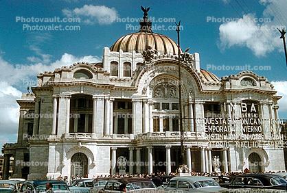 Palacio de Bellas Artes, Palace of Fine Arts, Museum, cultural center, 1950s, 1953