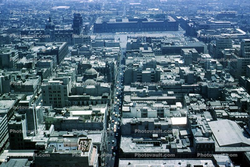 Buildings, streets, March 1967
