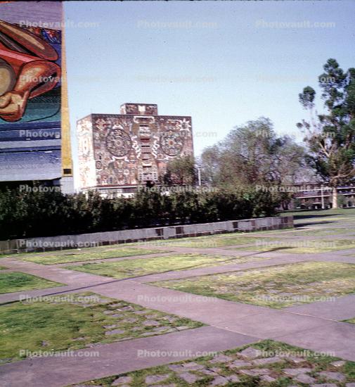 Universidad Nacional Autonoma de Mexico, National Autonomous University of Mexico, buildings, campus, building