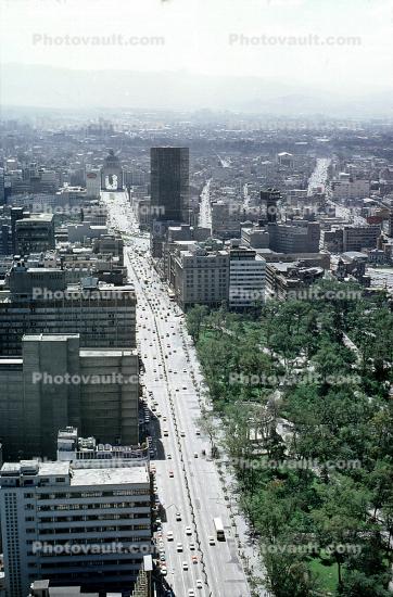 Skyline, Street, Boulevard, building, 1974, 1970s