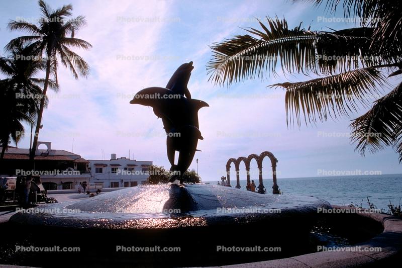 Dolphin Sculpture, Puerto Vallarta