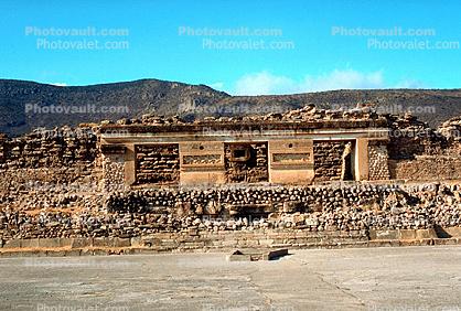 Main Gate to the Tomb, Mixtec Ruins, Mitla