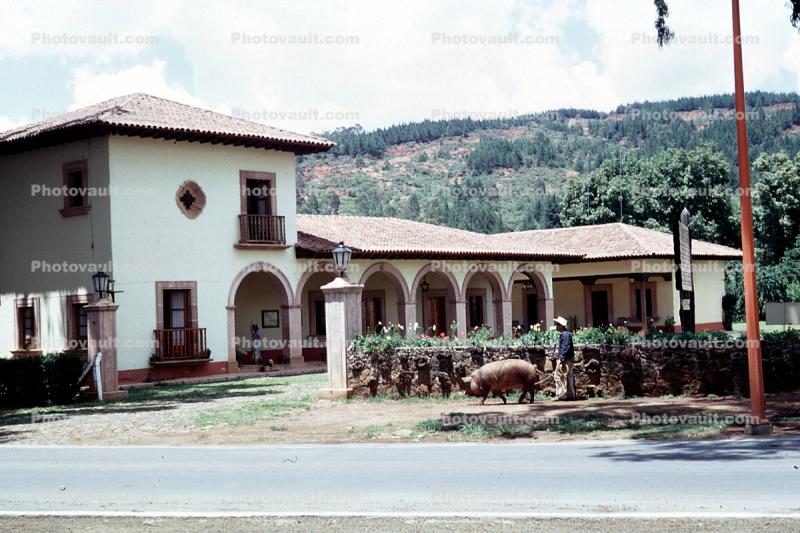 building, villa, mountains, hills, Patzcuaro, Gudalajara
