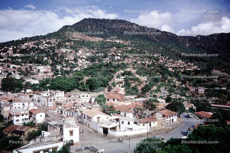 Hillside, Houses, Homes, Taxco