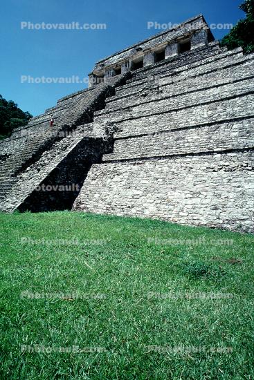 Pyramid, Palenque, Chiapas