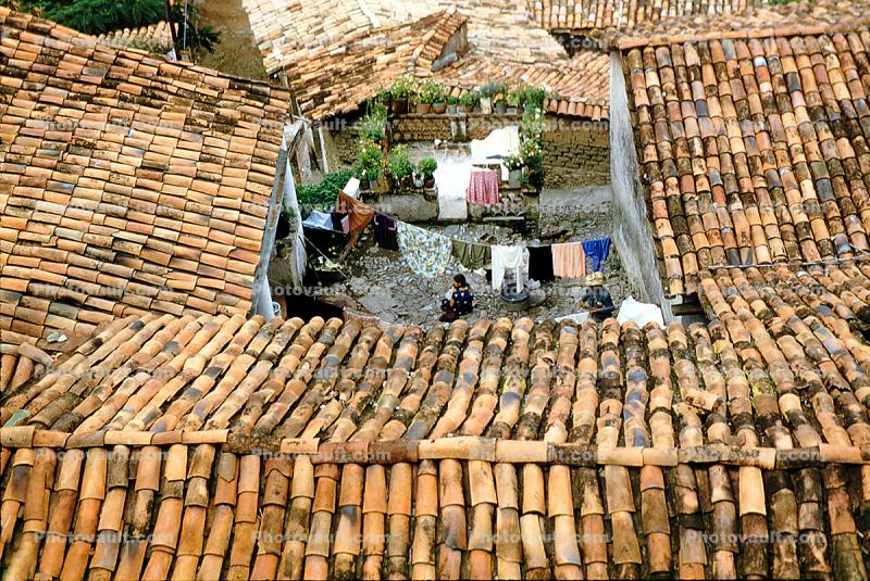roof tiles, red rooftops, Taxco